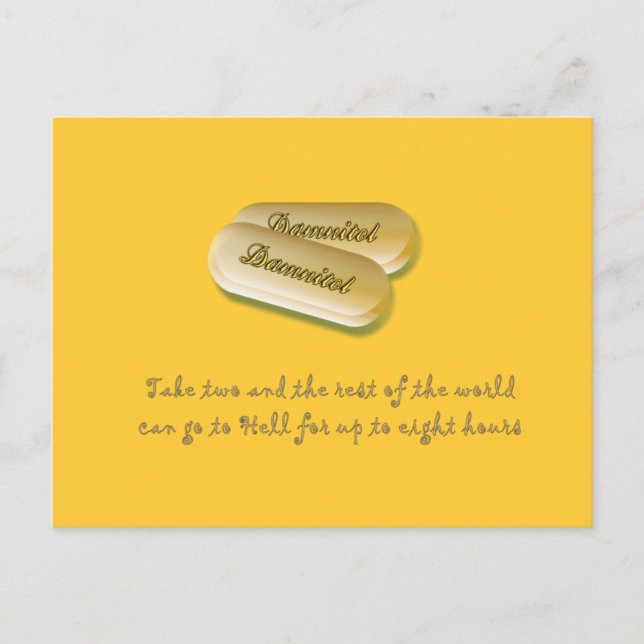 Postal Damnitol (Anverso)