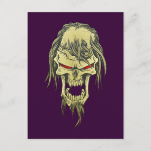 Postal Dämonenschädel Totenkopf demon skull