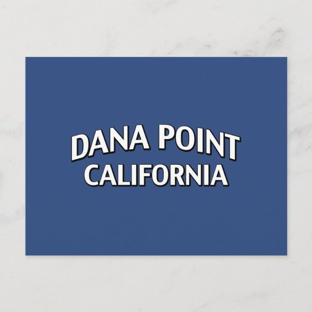 Postal Dana Point California (Anverso)