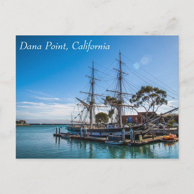 Postal Dana Point Harbour California (Anverso)