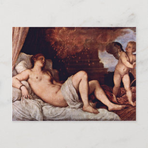 Postal Danae. Por Tizian (Mejor Calidad)