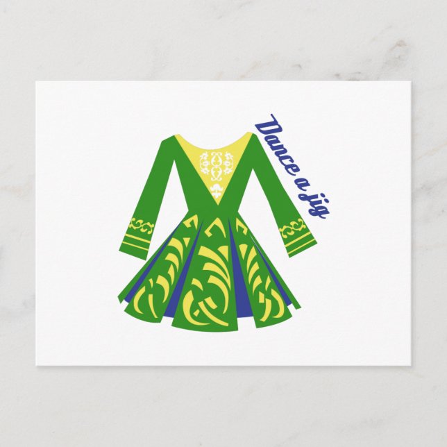 Postal Dance a Jig (Anverso)