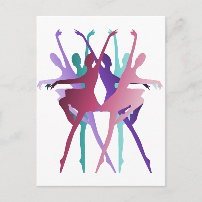 Postal Dance Dance Dance (Anverso)