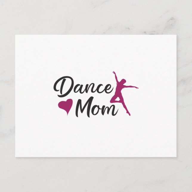Postal Dance Love Dancing Fiesta Sport Dancer Gift Idea (Anverso)