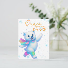 Postal Dance Your Own Dance Canvas Art