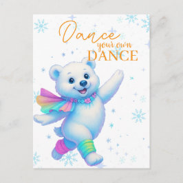 Postal Dance Your Own Dance Canvas Art 