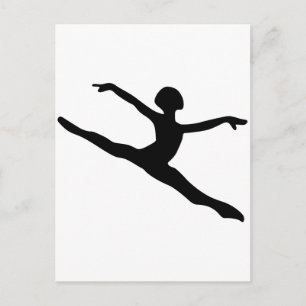 Postal Dancer Silhouette