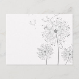 Postal Dandelion Blossoms Vina Los Mejores Deseos De Las 