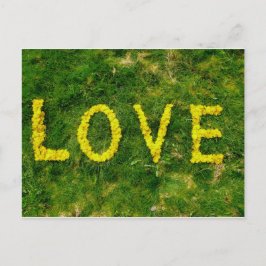 Postal Dandelion Love