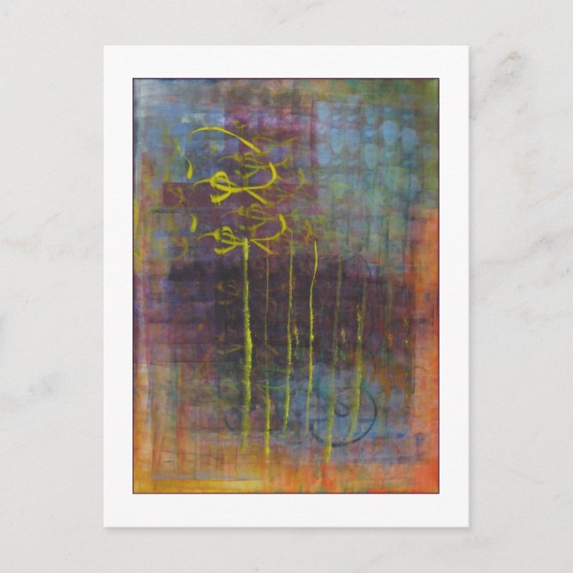 Postal Dandelions Postcard (Anverso)