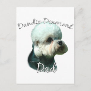 Postal Dandie Dinmont Terrier Dad 2