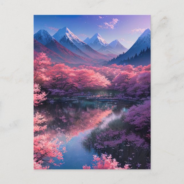 Postal Dando a conocer la joya oculta de la naturaleza (Anverso)