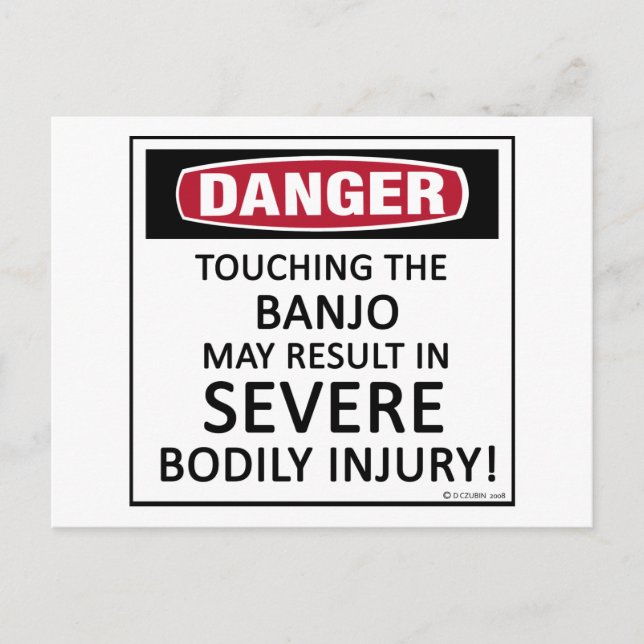 Postal Danger Banjo (Anverso)