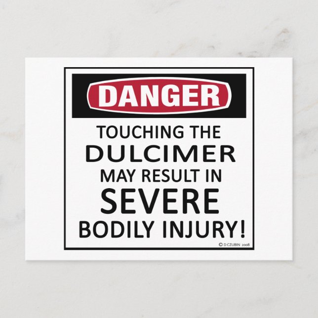 Postal Danger Dulcimer (Anverso)