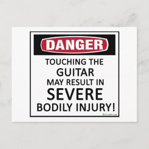 Postal Danger Guitar