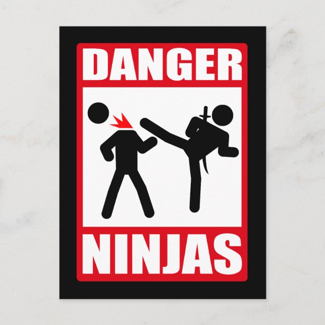 Postal Danger Ninjas (Anverso)