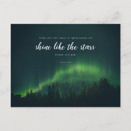 Postal Daniel 12:3 - Brilla como las estrellas