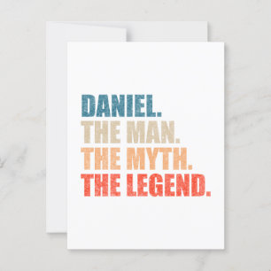 Postal Daniel El Hombre El Mito La Leyenda