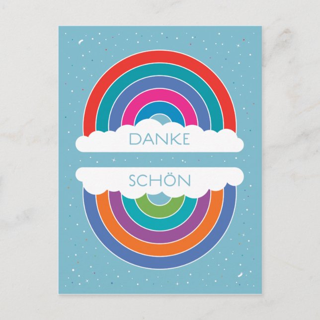 Postal Dankeschön (Anverso)