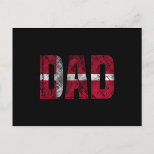 Postal Danmark Flag Dad Shirt 2022