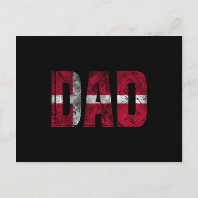 Postal Danmark Flag Dad Shirt 2022 (Anverso)