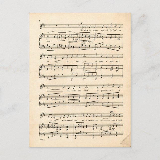 Postal Danny Boy 3 (Anverso)