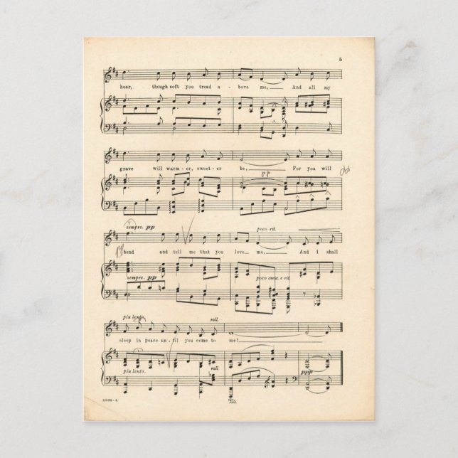 Postal Danny Boy 4 (Anverso)