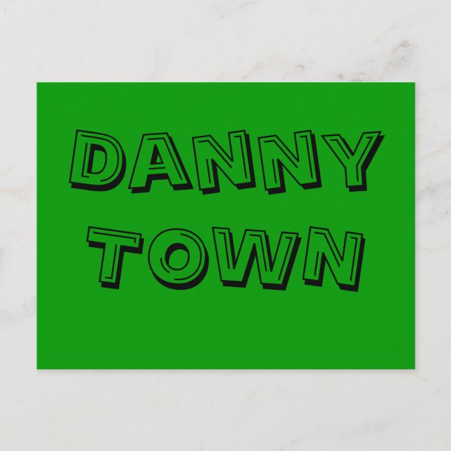 Postal Danny, TOWN (Anverso)