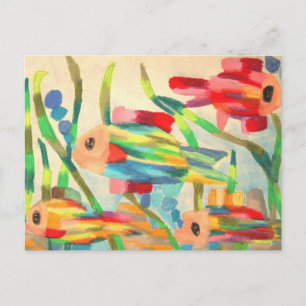 Postal Dannysylee The Rainbow Fish Postcard