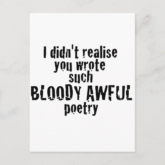 Postal ¡Danos Tu Dinero! (Anverso)