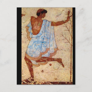Postal Danseur', Tarquinia, Tombe_Art de la antigüedad
