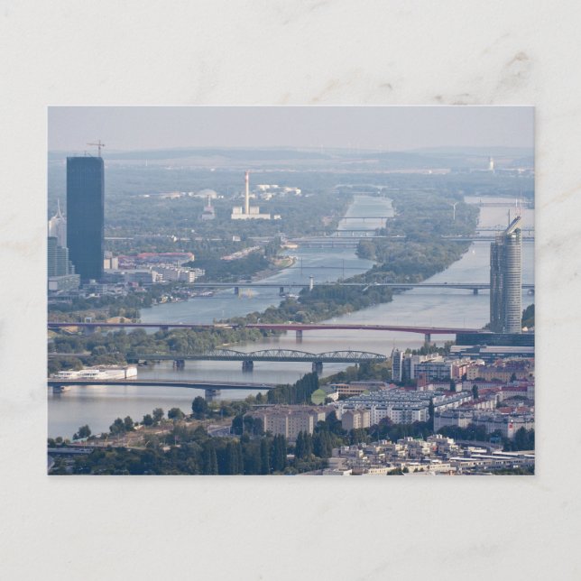 Postal Danubio y nuevo Danubio (Anverso)