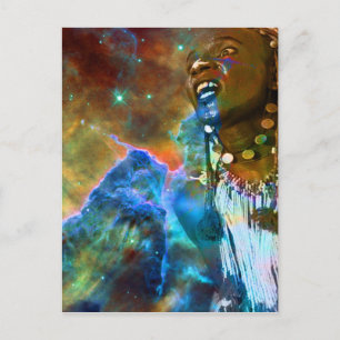 Postal Danza cósmica