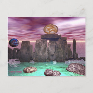 Postal Danza cósmica 3