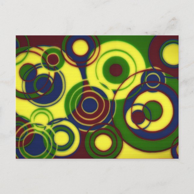 Postal Danza cuadrada (Anverso)