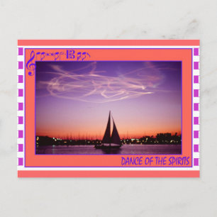 POSTAL DANZA DE LAS BEBIDAS ESPIRITUOSAS