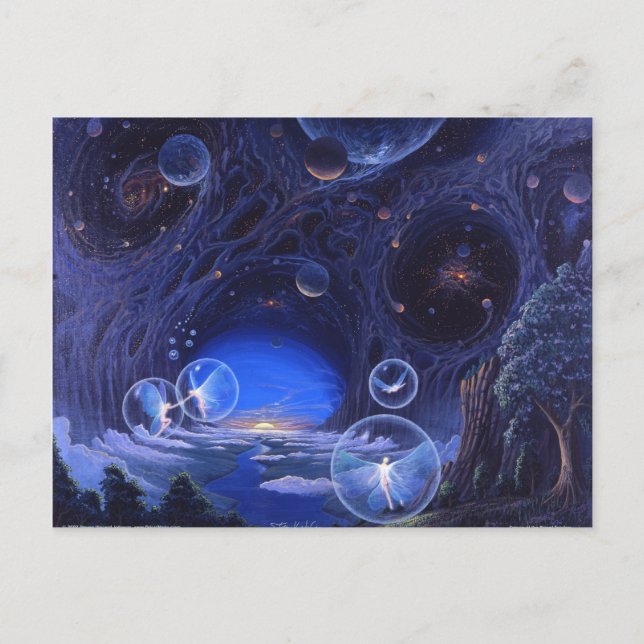 Postal Danza de las licitaciones del planeta (Anverso)
