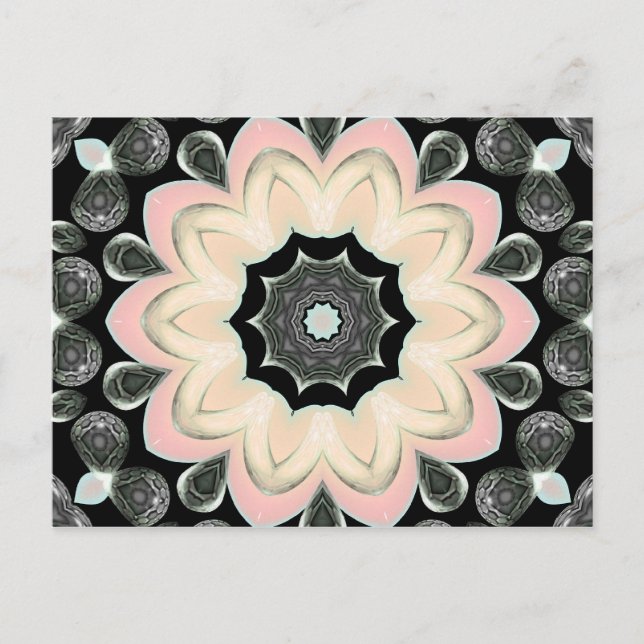 Postal Danza de lluvia (Anverso)