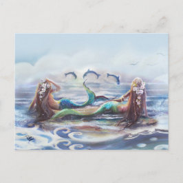 Postal Danza de los delfines