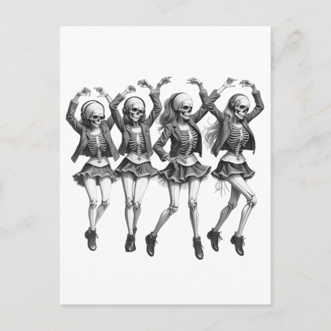 Postal Danza de Mujeres Muertas (Anverso)