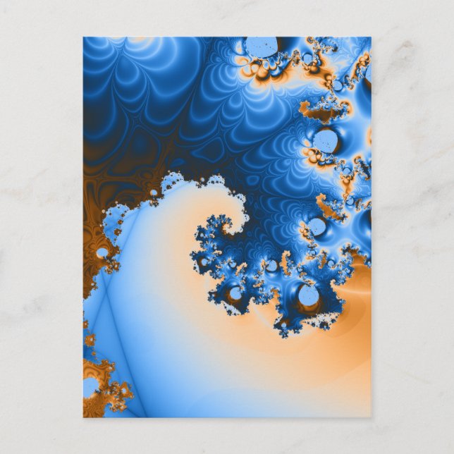 Postal Danza de tormenta (Anverso)