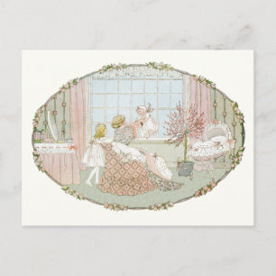 Postal Danza de un bebé Diddy por H. Willebeek Le Mair