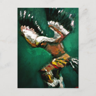 Postal Danza del águila