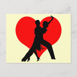 Postal Danza del corazón