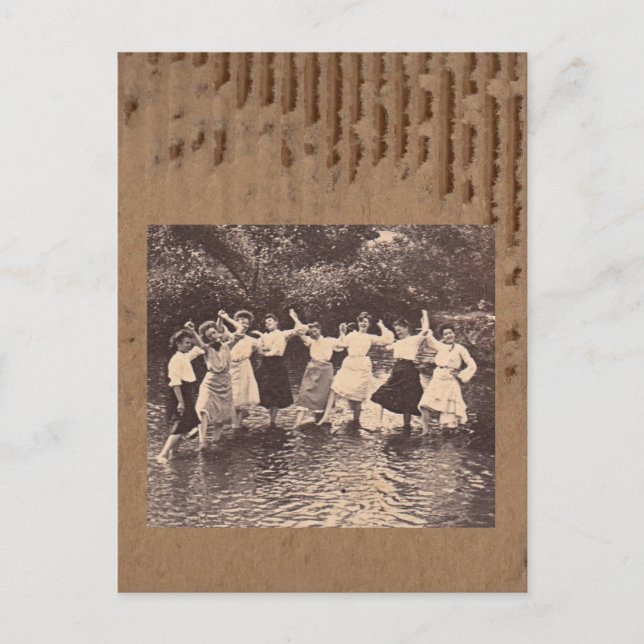 Postal Danza del río (Anverso)