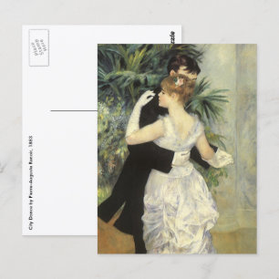 Postal Danza en la Ciudad de Pierre Renoir, Arte Antiguo 