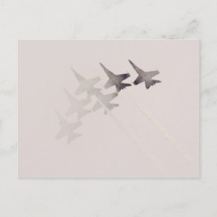 Postal Danza en la nube