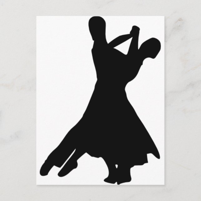 Postal Danza estándar (Anverso)