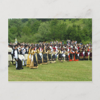 Postal Danza tradicional griega