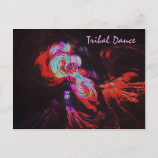 POSTAL DANZA TRIBAL